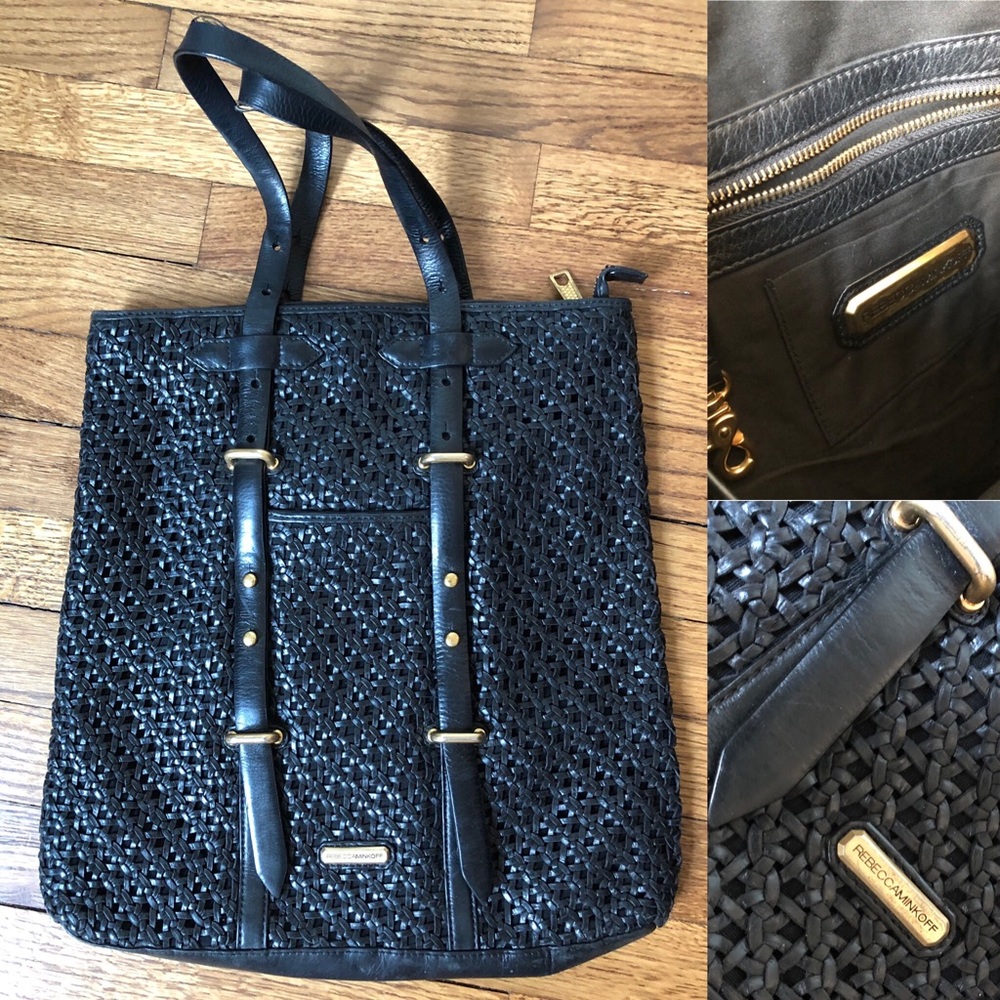 Woven Leather Rebecca Minkoff Bag